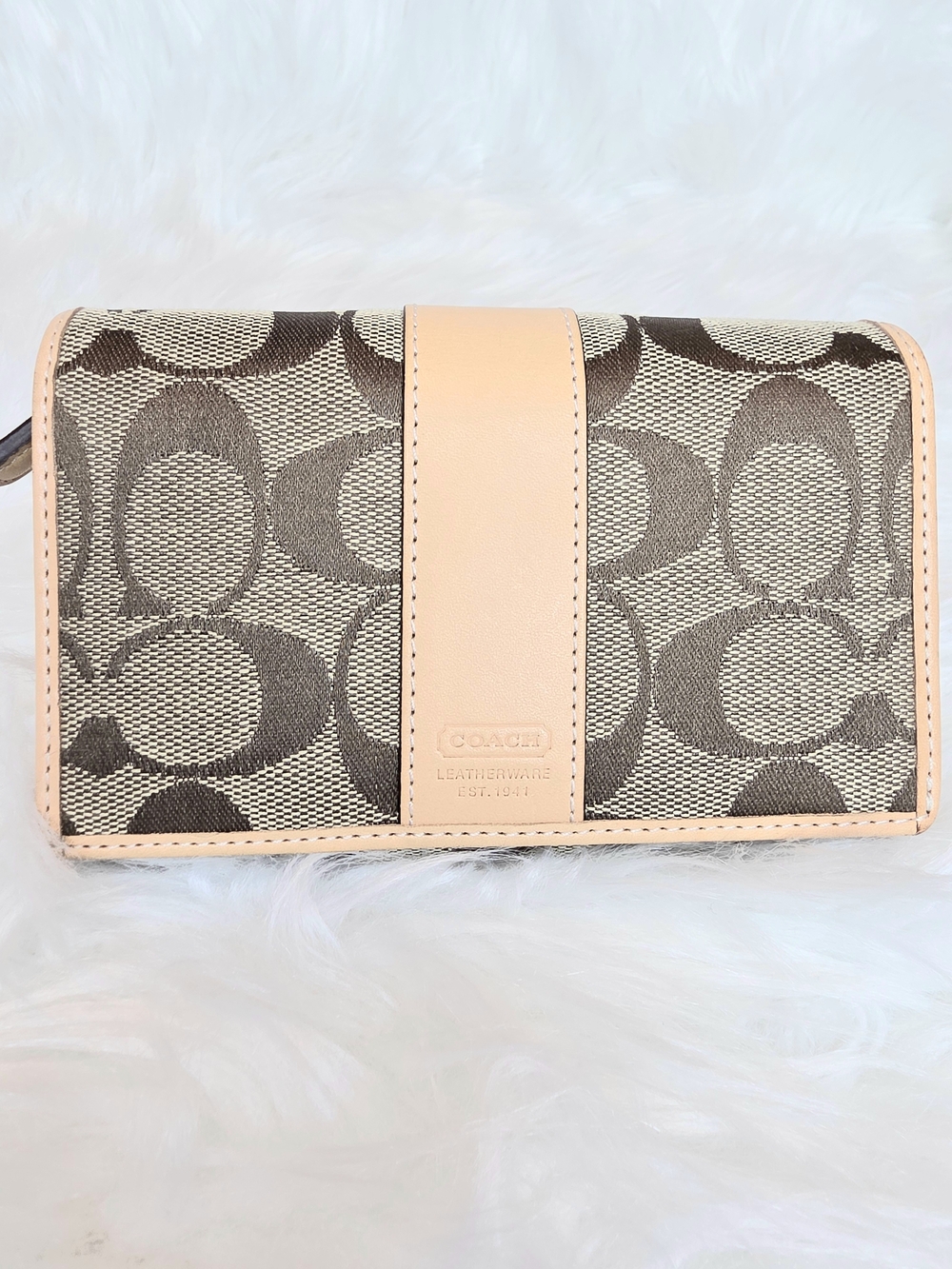 Coach 70th Anniversary LE Willis Legacy Bag & Tri Fold Compact Wallet Bag Strap - Picture 12 of 17